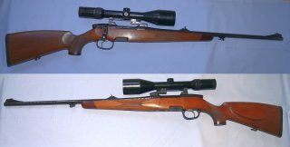 STEYR-MANNLICHER MODELL M, KAL. .30-06 SPRING. INKL. B. NICKEL MARBURG 3-12x56 ABS 4 - TOP