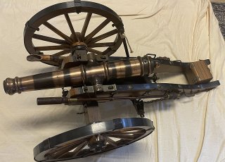 Schwarzpulver Kanone, Vorderlader