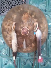 Prärie-Indianerschild Replika
