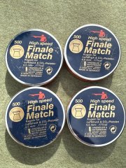 H&N Finale Match High Speed, 4,50mm Kugeln für Luftdruck