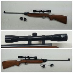 Weihrauch HW 50 ___ Luftgewehr Kal.4,5 (.177) + Zielfernrohr 4x32 RWS + Montage Material = TIP TOP