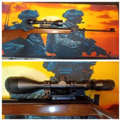 DIANA LG 24 __ Luftgewehr __ Kal. 4,5 (.177) __ Sammler Zustand __ LG + ZF 3-12x50 ++++
