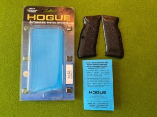 HOGUE GUMMIGRIFFSCHALEN FÜR TANFOGLIO CZ75-85 NACHBAUTEN OVP