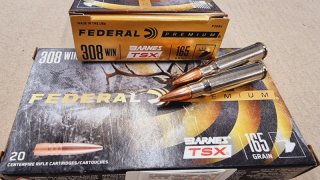 .308/165 Federal TSX Bleifrei 20 stk. No. P308H