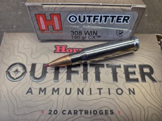 .308/150 CX Bleifrei Hornady Outfitter 20 stk. No. 80982