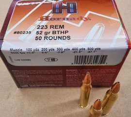 .223/52grs HPBT Match Hornady 50 stk. No.80235