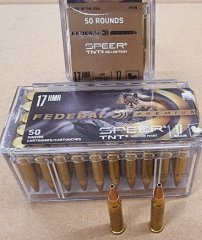 .17 HMR 17grs Federal Speer TNT 100 Stk. #P770#