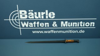 Bajonett wahrscheinlich deutsch erster Weltkrieg / WK1, vermutlich neu brünniert