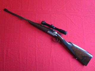 Kipplaufbüchse Hembrusch Ferlach Hanschloss 5,6x50R Mag