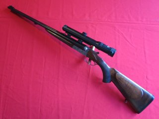 Doppelbüchse Chapuis Armes 9,3x74R mit Scmidt&Bender sehr gut!