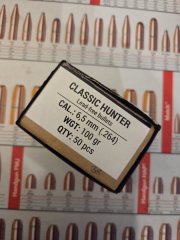 Fox Classic Hunter 6,5 (.264) Geschosse