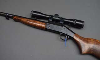 Kipplaufbüchse New England Firearms SB2, Kaliber 30-30Win, ZF 4x32, gut