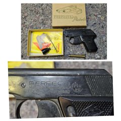 PERFEKTACTA GAS UND ALARM SCHRECKSCHUSS PISTOLE 6mm