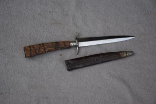 Deutscher Grabendolch Hirschhornimitat Griff