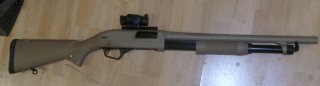 Winchester Super x repetierflinte 12/76 SXP mit Falke Rotpunkt