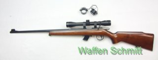 Repetierbüchse Anschütz Mod.1400, Kaliber .22lr. mit Walther Zielfernrohr 4x32!!!