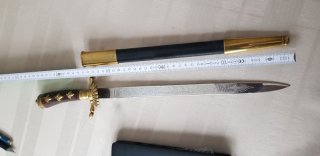 Hirschfänger , k. Dolch Degen Säbel