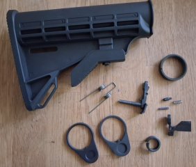 Restekiste Einzelteile AR15/CAR15/XM177/M4/M16A1