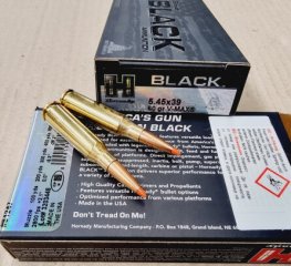 5,45x39/60grs V-Max Hornady Black 20 Stk. #81247#