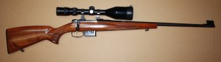 Jagd-Repetierer CZ 527 im Kal. .222 Rem. mit ZF Hunter 4-12x56 -GELEGENHEIT-