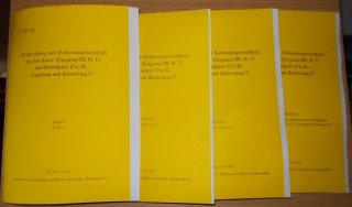 4 Hefte MG 17 Teil 1, 2, 4 & 5 von 1939