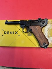 Denix Luger-Pistole PO8 Deko Replika