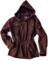NEU-JAGDJACKE-OUTDOORJACKE-AUS-GEBIRGSLODEN-BRAUN