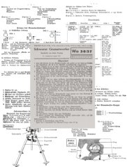 Nachdruck Taschenkarte Wehrmacht schwerer Granatwerfer 8 cm