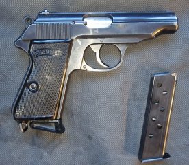 Walther PP Zella-Mehlis Stempel, SA/DA Großkaliber Pistole GK Pistole 7,65x17 mm Browning