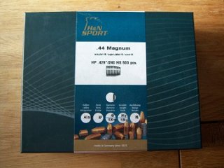 500 H&N.44 (.429 Dia.)-240 gr.-HP-verkupfert-HIGH-SPEED-500er Box