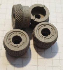 E14, 00126, ANSCHÜTZ, Drehknopf 6702 Rändelgriff für Höhenschraube Knopf Tiefe u