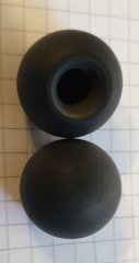 003054, ANSCHÜTZ, Griffkugel Kugel Kunststoff, Ø 20 mm, Gewinde M 18 NEU