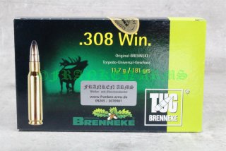 Brenneke TUG .308 Win. 181gr. 11,7g 20 Stück 44290000