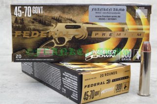 Federal Premium HAMMERDOWN .45-70 Govt. 300gr. 19,4g 20 Stück 300LG45701