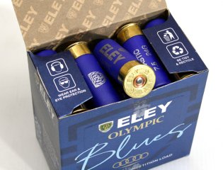 250 x ELEY Olympic TRAP Sportschrotpatronen Fallscheibe Parcours Shotgun Cart 12/70 2,4mm 28g No 7,5