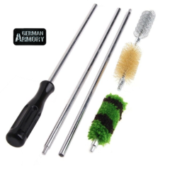 Schrotflintenreinigungsset für Kaliber 16G Putzstock Waffenreinigung Waffenpflege Flinten