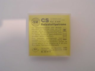 8mm CS-Reizstoffpatronen SM Selten / Rar / Sammler