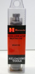 1 x HORNADY SEATING DIE EINZELN #044102 Setzmatrize für .222 .223 .22-250 Rem. .221 Fireball .224 Va