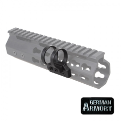 Taschenlampenhalter / Flashlight Mount 25,4mm 1Zoll für Keymod AR15 Lampenhalter Nachtjagd Tactical