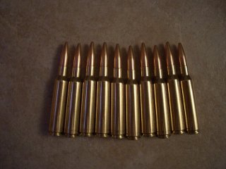 Dekomunition 6,5x55SW , 10 Stück, Messinghülse
