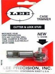 LEE Universal CUTTER & LOCK STUD | Hülsentrimmer für alle Kaliber / Hülsen bis .475'' Durchmesser !