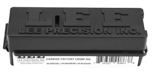 LEE FACTORY CRIMP DIE #90863 .44 Rem. Mag. .44 SPL 44 RUSS Krimp Matrize > mehr Präzision wie Fabrik