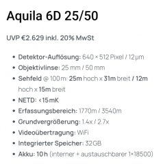 Conotech Aquila 6D 25/50