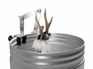 1 x ABKOCHVORRICHTUNG / Auskochhilfe für Bock Trophäen | Rehschädel Gehörn Gams Abkochen .. Kochtopf