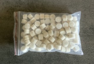 100 x Filzreiniger - Laufreiniger Cal. .30 - 7,5 mm
