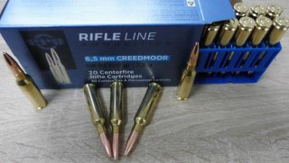 Munition PPU 6,5 Creedmoor HP 120gr