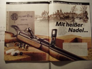 Visier-Heft ** Zündnadelgewehr - Die Jägerbüchse M/65 **