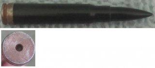 schwarzer Kunststoff !!! 7,92x57 Exerzierpatrone DDR Fertigung selten