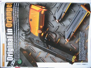Caliber-Heft -- ** CZ Tactical Sports 2 Orangr in 9 mm Luger **