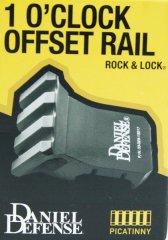 DANIEL DEFENSE 1 O'CLOCK Offset Rail > Seitliche Montage für Rotpunktvisier Nahbereich IPSC Picatinn